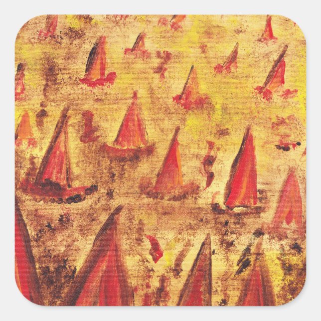 Ancestry Square Sticker (Front)