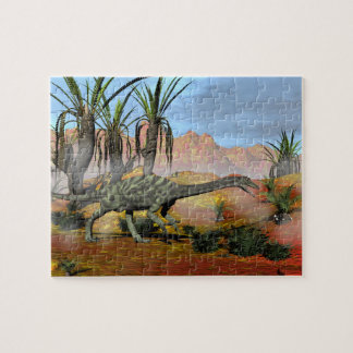 Anchisaurus dinosaurs - 3D render Jigsaw Puzzle