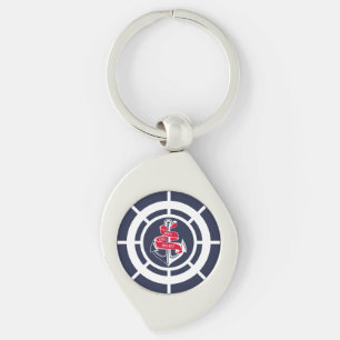 Anchor and steering wheel key ring