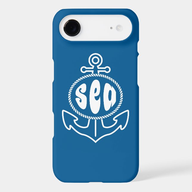 Anchor And The Sea Case-Mate iPhone Case (Back)