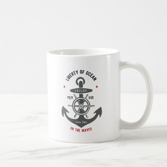 Anchor Aweigh Coffee Mug (Right)
