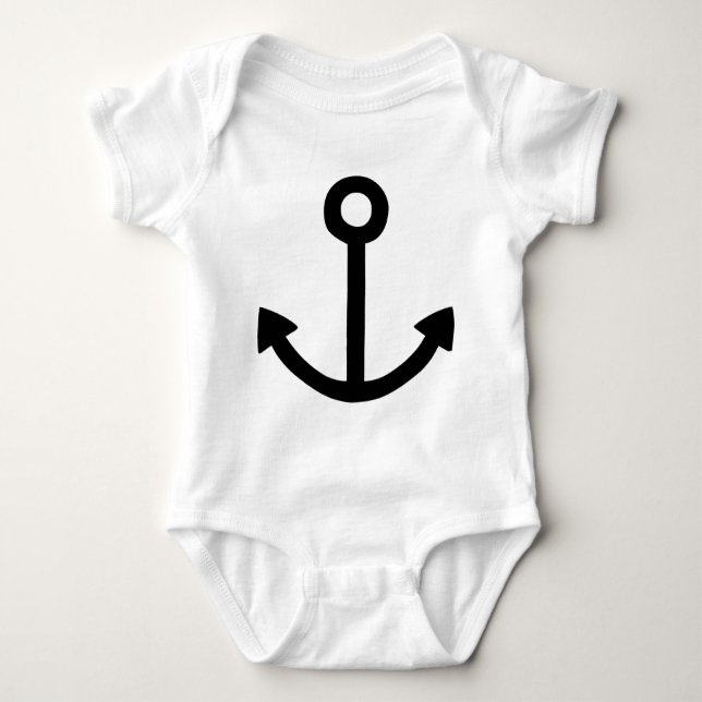 Anchor Baby Bodysuit (Front)