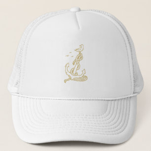 Anchor Bird Trucker Hat