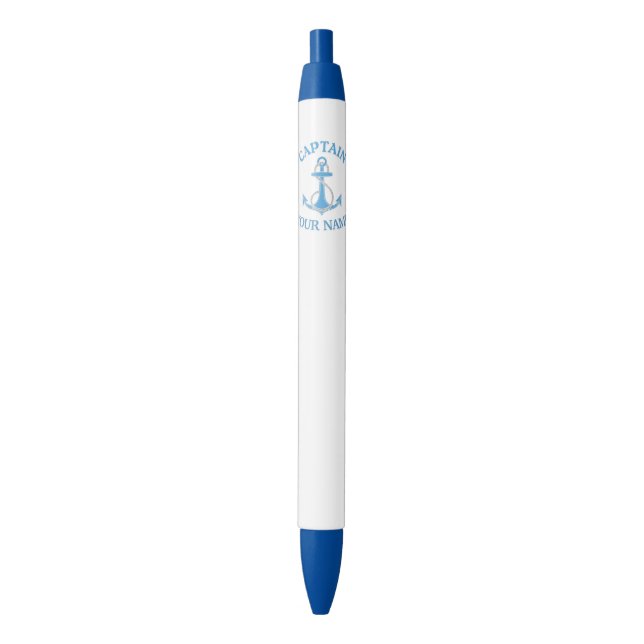 Anchor Black Ink Pen (Front Vertical)