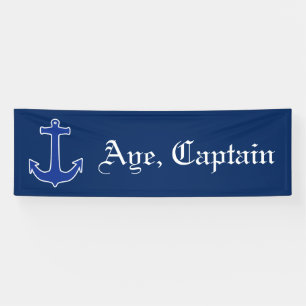 Anchor blue / Contour white + your ideas Banner