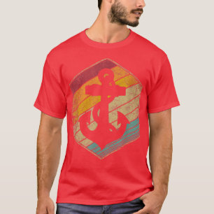 Anchor Boat Boating Sailing Captain Sail Beach Gif T-Shirt
