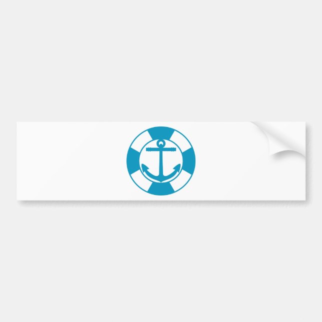 Anchor Bumper Sticker (Front)