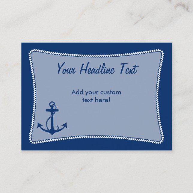 Anchor Calling Card (Front)