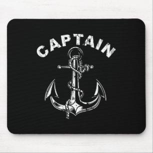 Anchor Captain Of The Boat 1 Mouse Pad