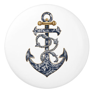 Anchor Ceramic Knob