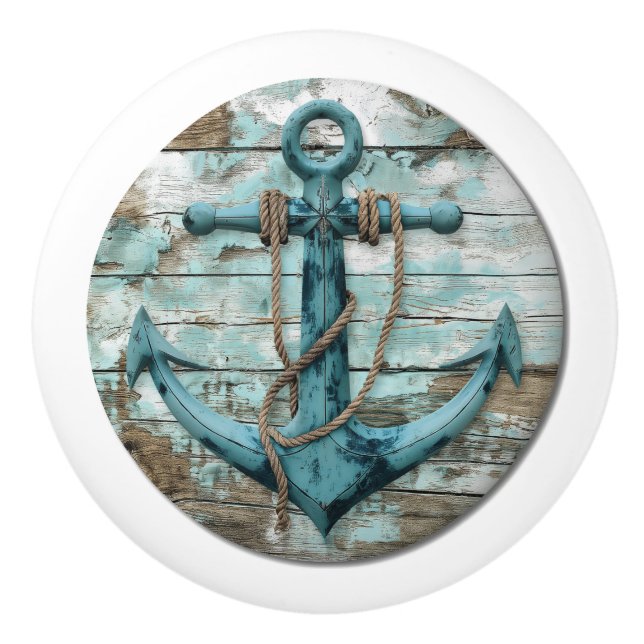 Anchor Ceramic Knob (Front)