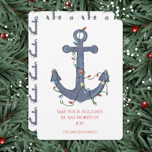 Anchor Christmas Card