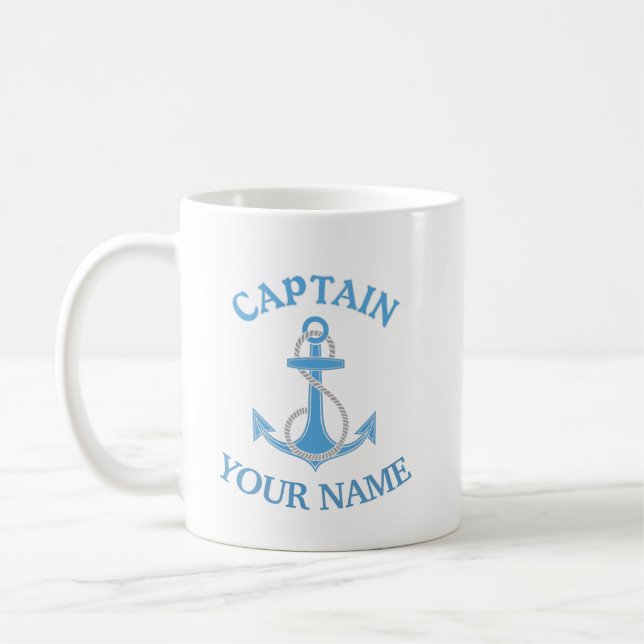 Anchor Coffee Mug (Left)