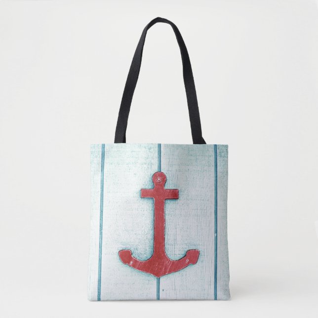 Anchor Décor Tote Bag (Front)