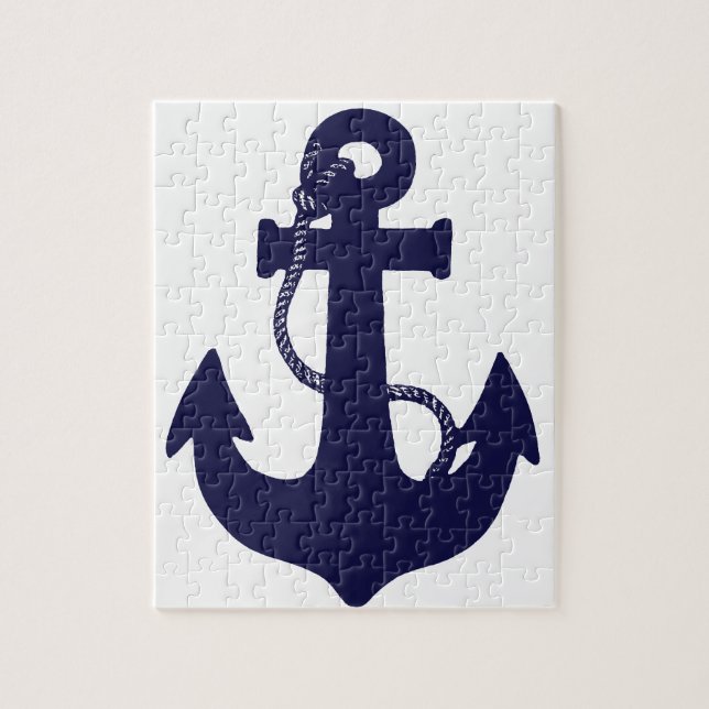 Anchor design jigsaw puzzle (Vertical)
