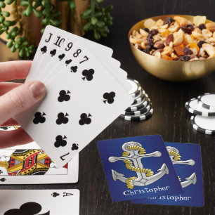 Anchor Design Playing Cards