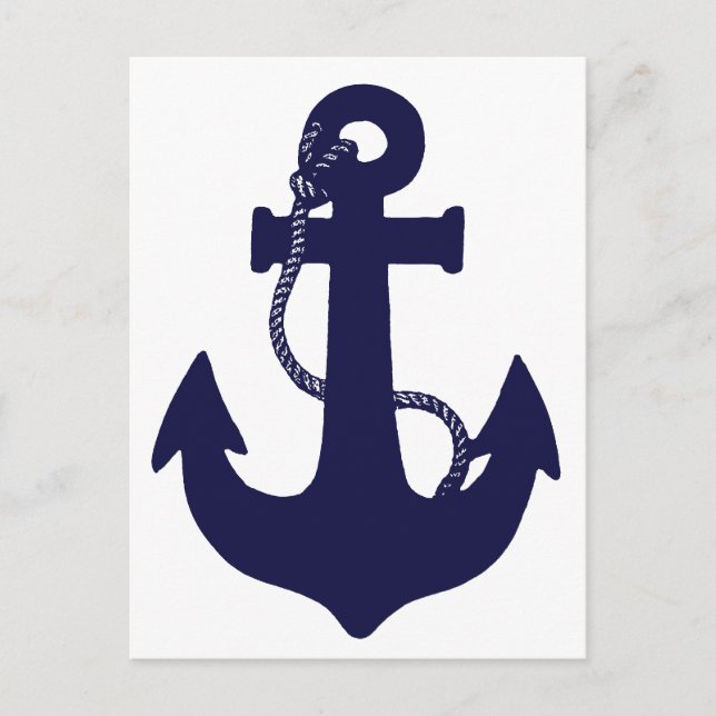 Anchor design postcard (Front)