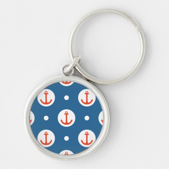 Anchor Dots Key Ring (Front)