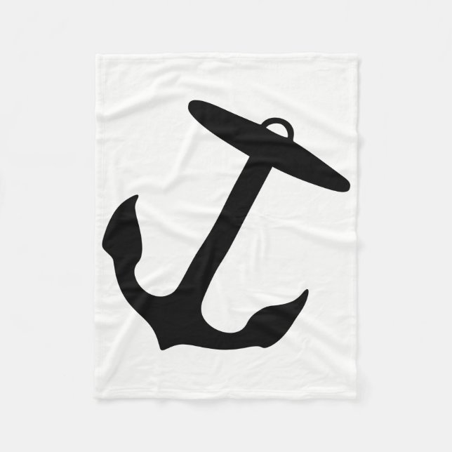 Anchor Fleece Blanket (Front)