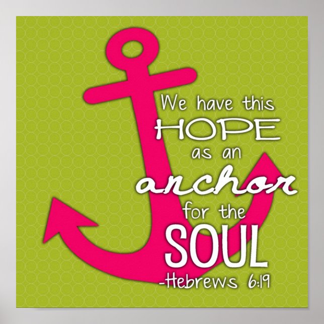 Anchor for the Soul Poster (Front)