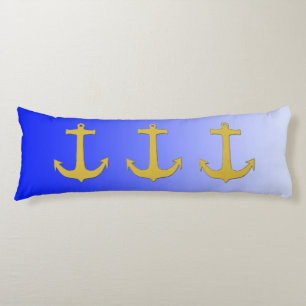 Anchor gold + your background & ideas body cushion