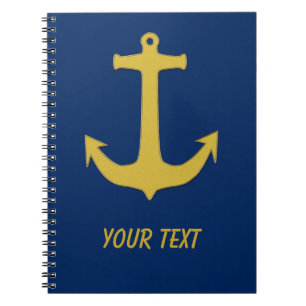Anchor gold + your background & ideas notebook