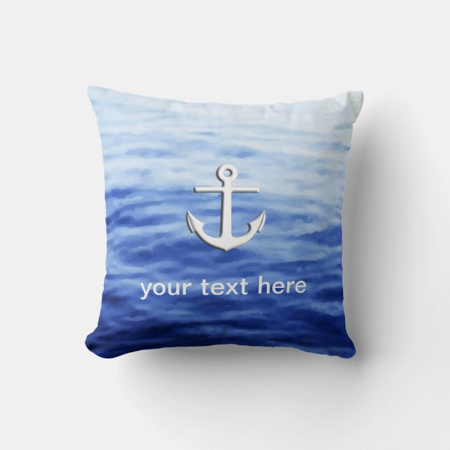 Anchor Graphic to personalise Cushion (Front)