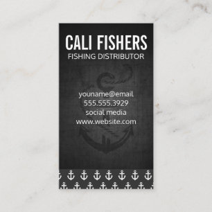 Anchor Icon Business Card