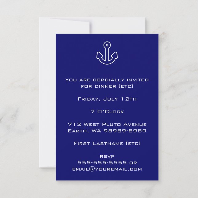 Anchor Invitation (Front)