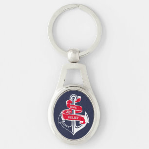 Anchor Key Ring