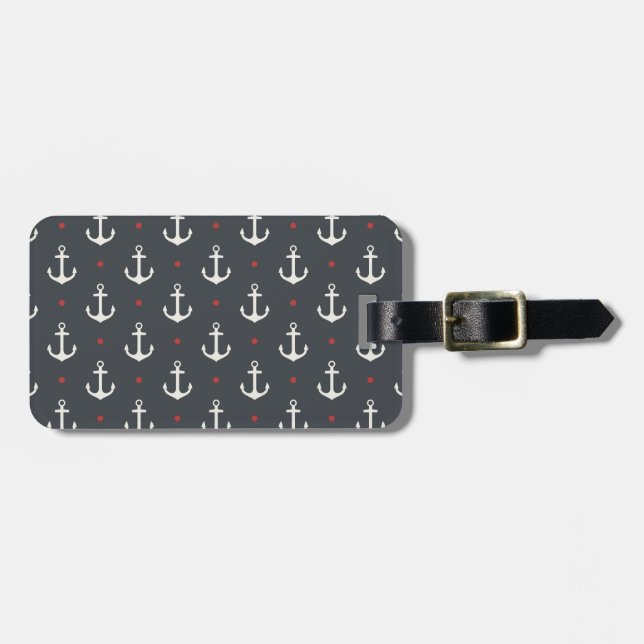 anchor luggage tag (Front Horizontal)