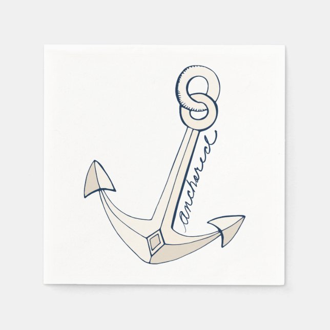 Anchor Napkin (Front)