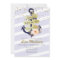 anchor nautical bridal shower invitation