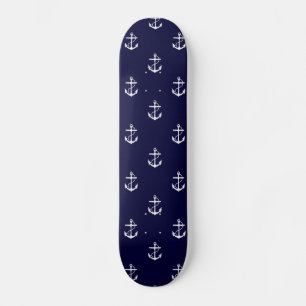 Anchor Nautical Personalised Skateboard