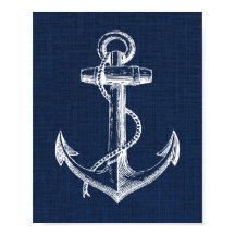 Anchor Nautical Print