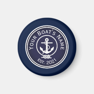 Anchor Nautical Seal Magnet
