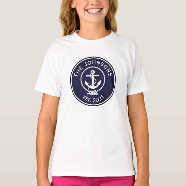 Anchor Nautical Seal T-Shirt (Front)