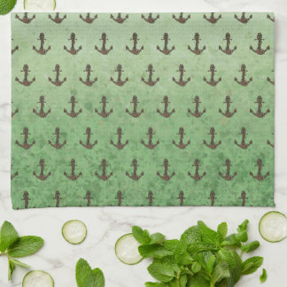 Anchor Nautical Tea Towel