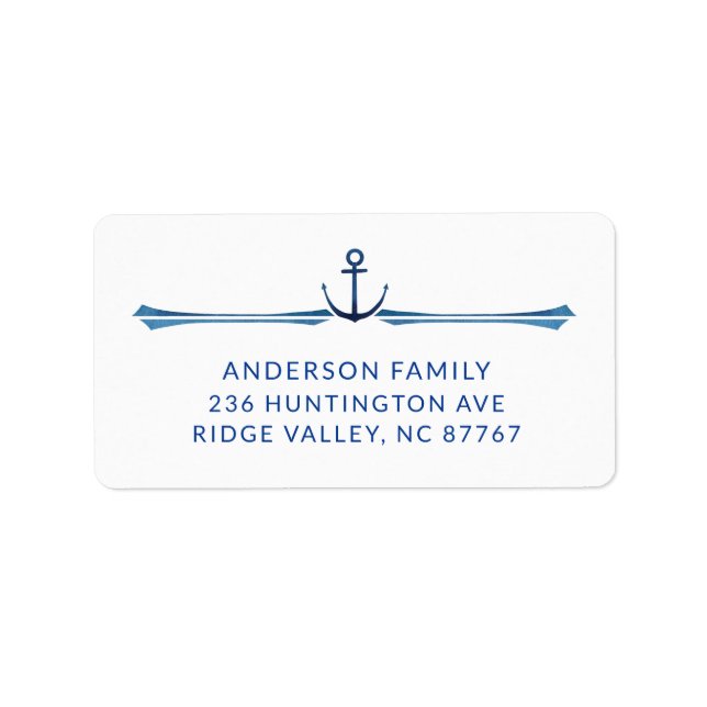 Anchor New Address Label (Front)