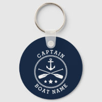 Anchor Oars Stars Captain Name Photo Back