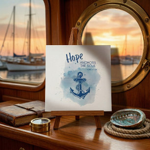 Anchor Of Hope Scripture Card