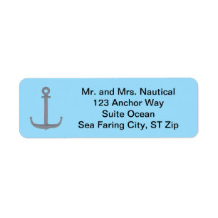 Anchor Painting Custom Address Labels