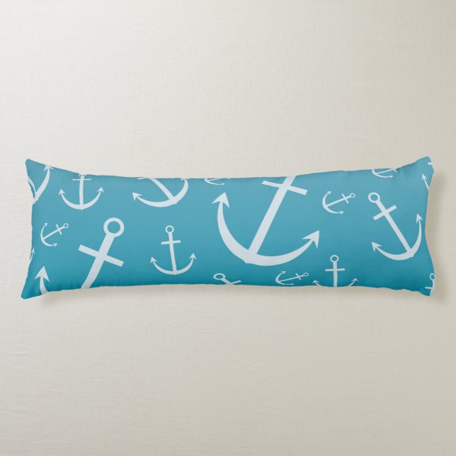 Anchor pattern body cushion (Front)