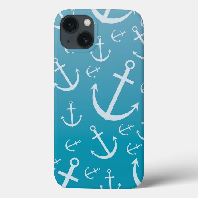 Anchor pattern Case-Mate iPhone case (Back)
