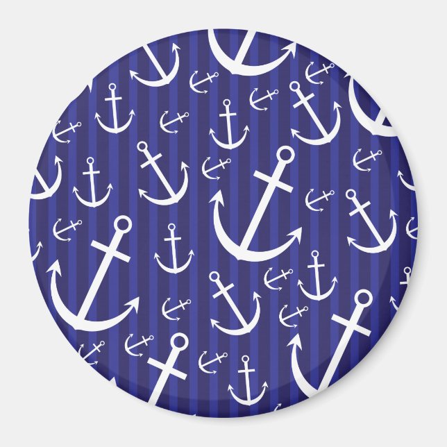 Anchor pattern magnet (Front)