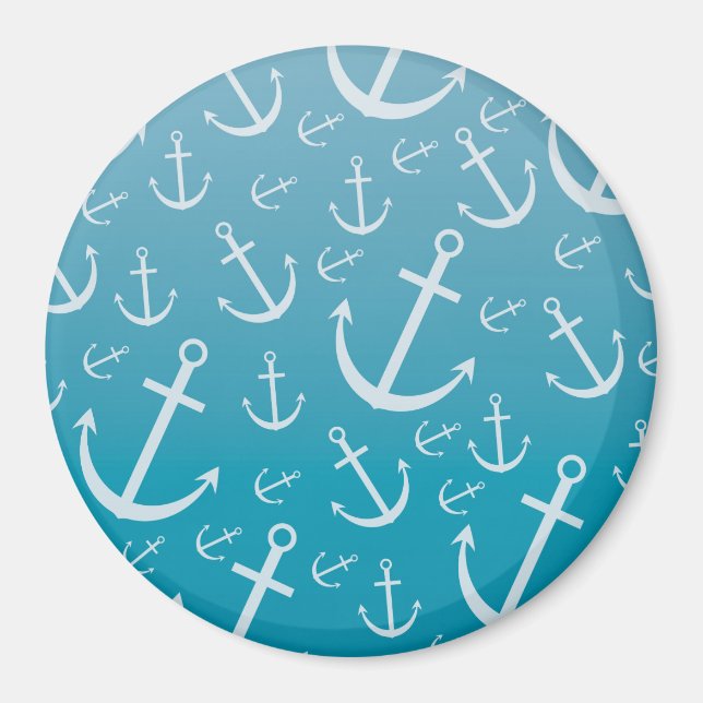 Anchor pattern magnet (Front)