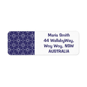 Anchor pattern return address label
