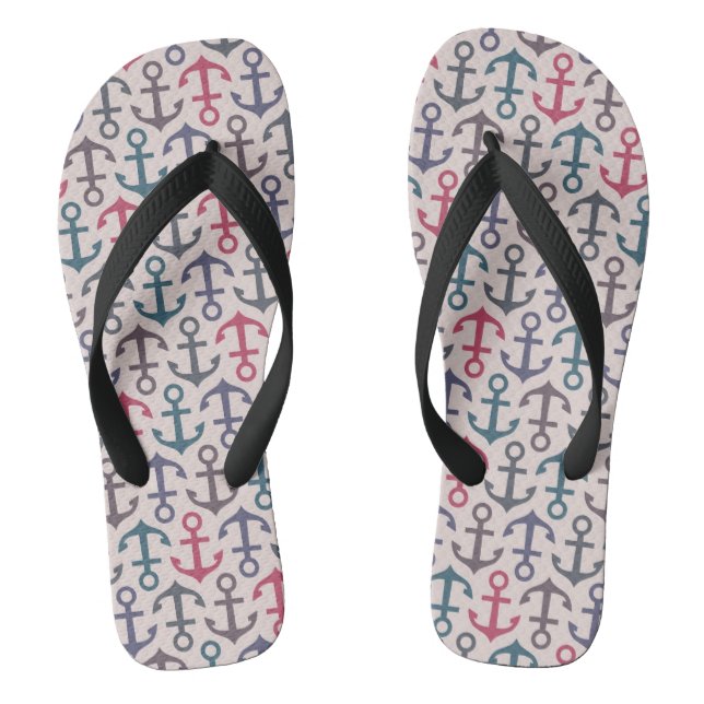 Anchor pattern thongs (Footbed)