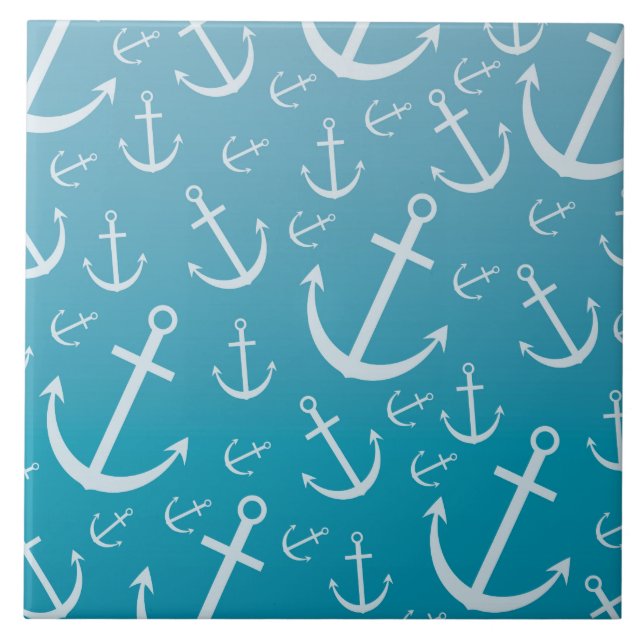 Anchor pattern tile (Front)