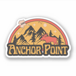 Anchor Point, Alaska Sticker